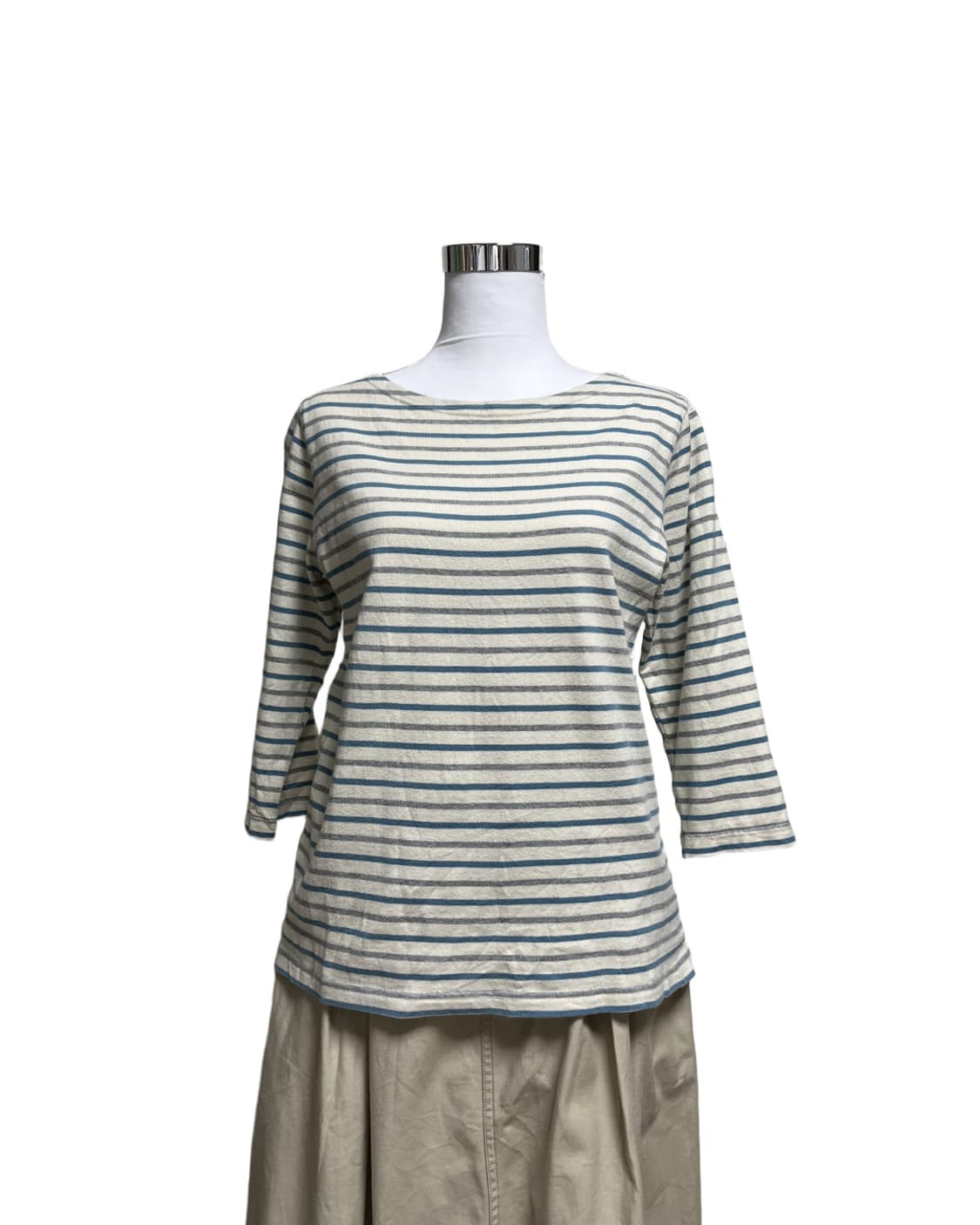 Blue&gray stripe t shirt 상품이미지4