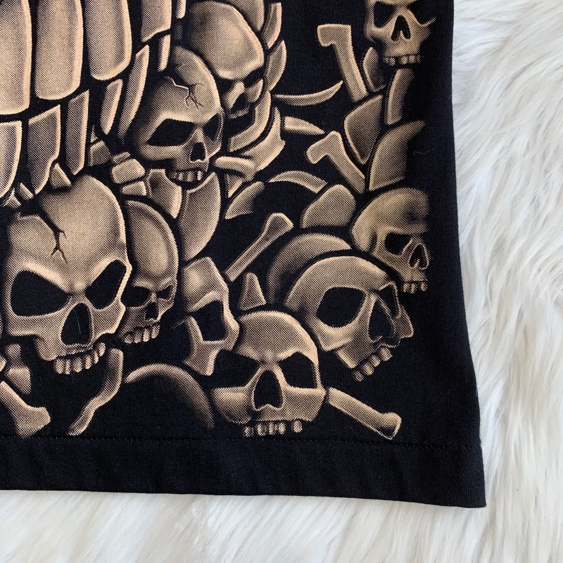 ROCK EAGLE 스컬 프린트 반팔 티셔츠 1691 상품이미지7