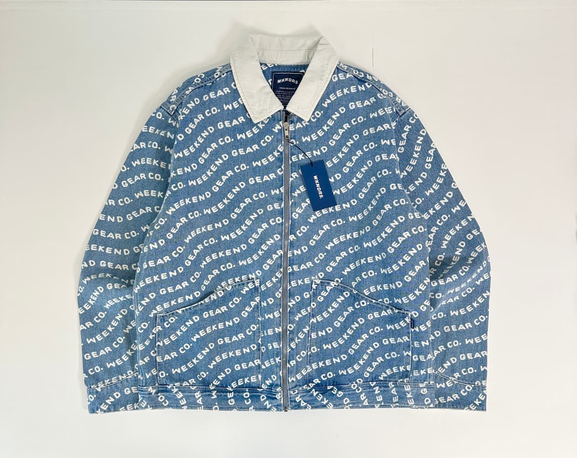 새상품)위켄더스 웨이브 데님 자켓  상품이미지1