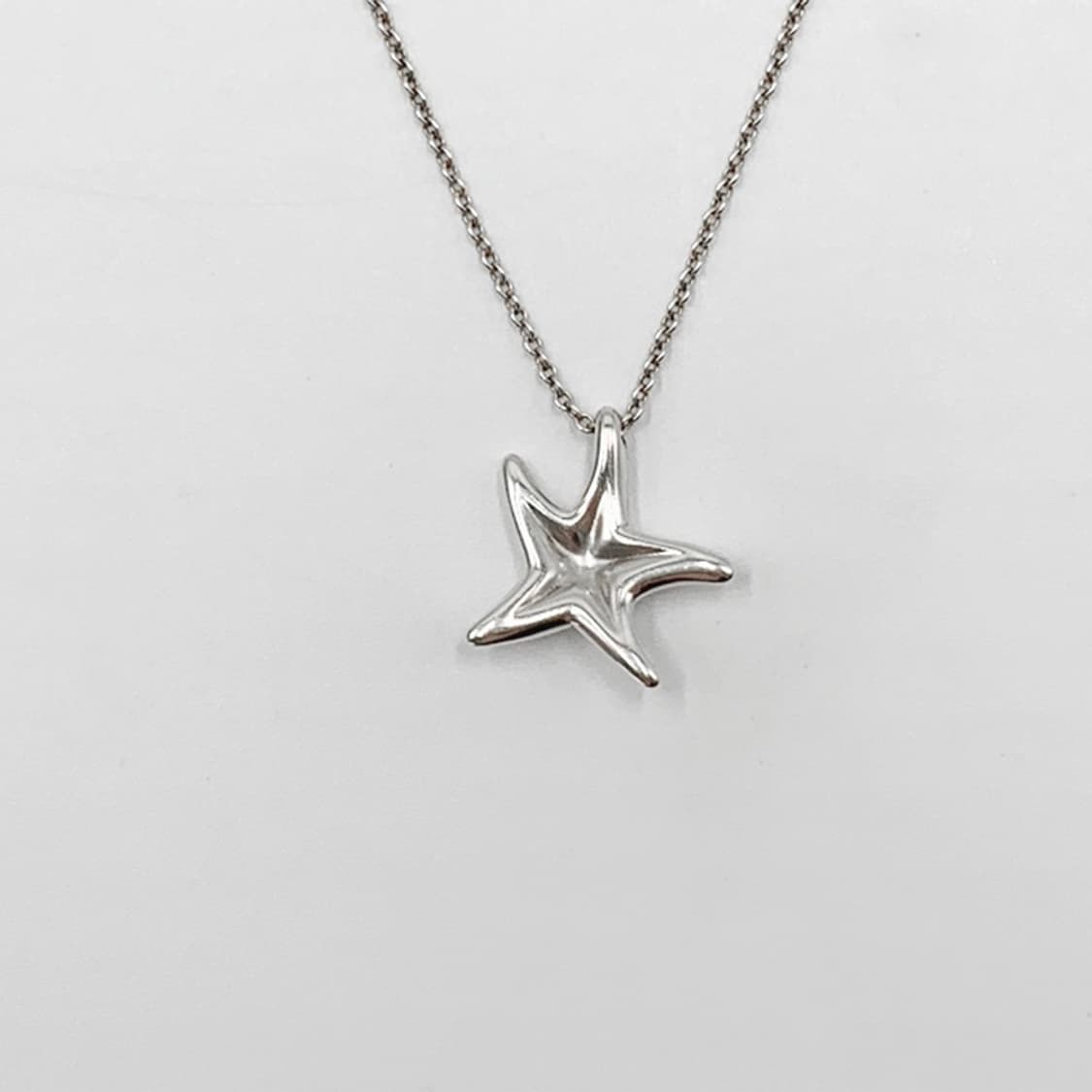 티파니 스타피쉬 펜던트 실버 목걸이 풀구성 NO.92 상품이미지7