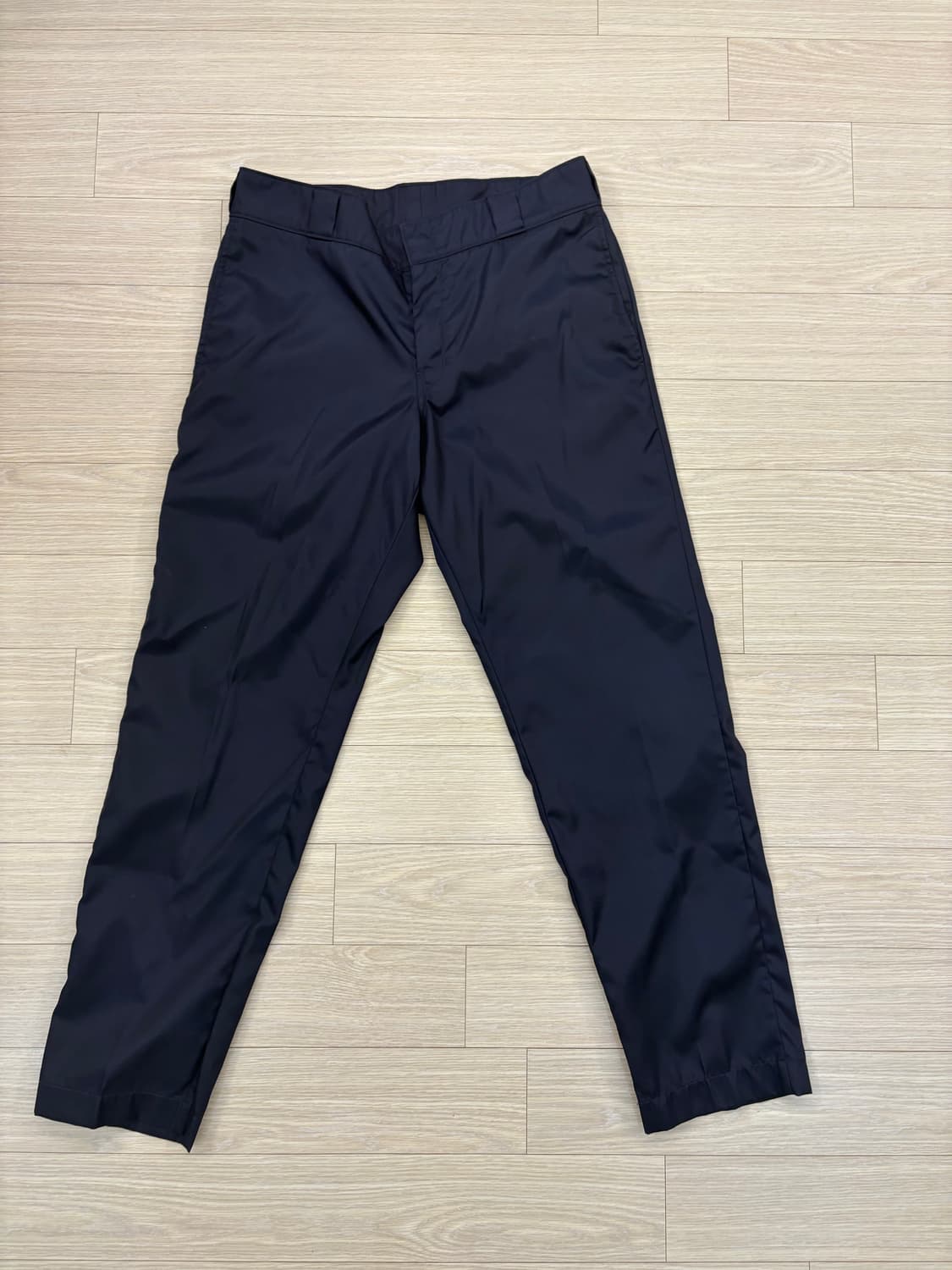 프라다  나일론 삼각로고 트라우저 네이비 46사이즈 SPG75 상품이미지1