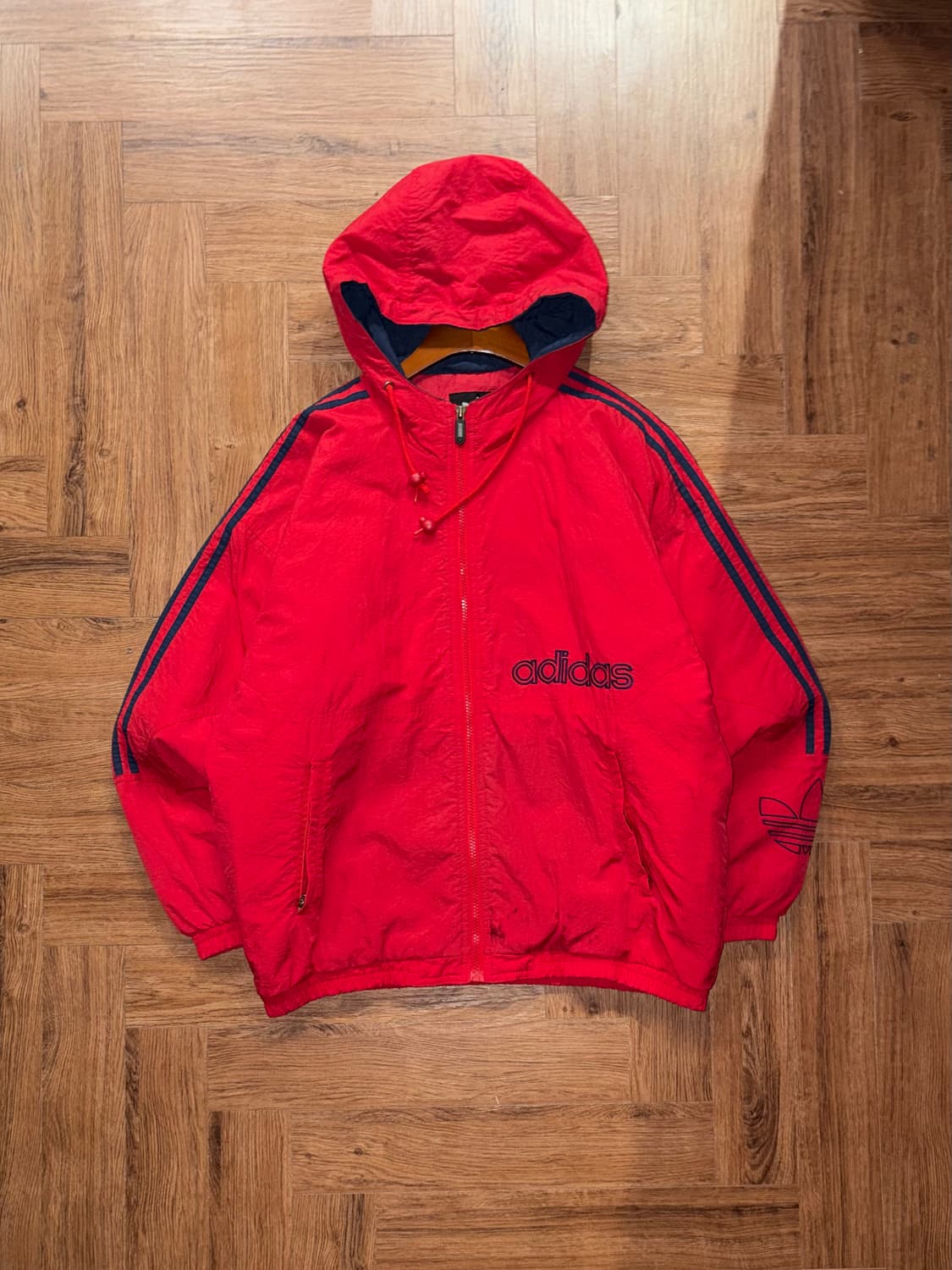 아디다스 올드스쿨 후드 봄버자켓 상품이미지5