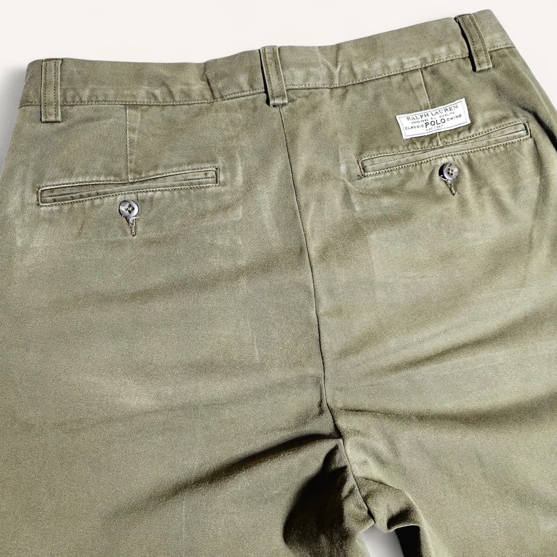 [30][폴로 랄프로렌] 00's 투플리츠 클래식 치노팬츠 상품이미지5