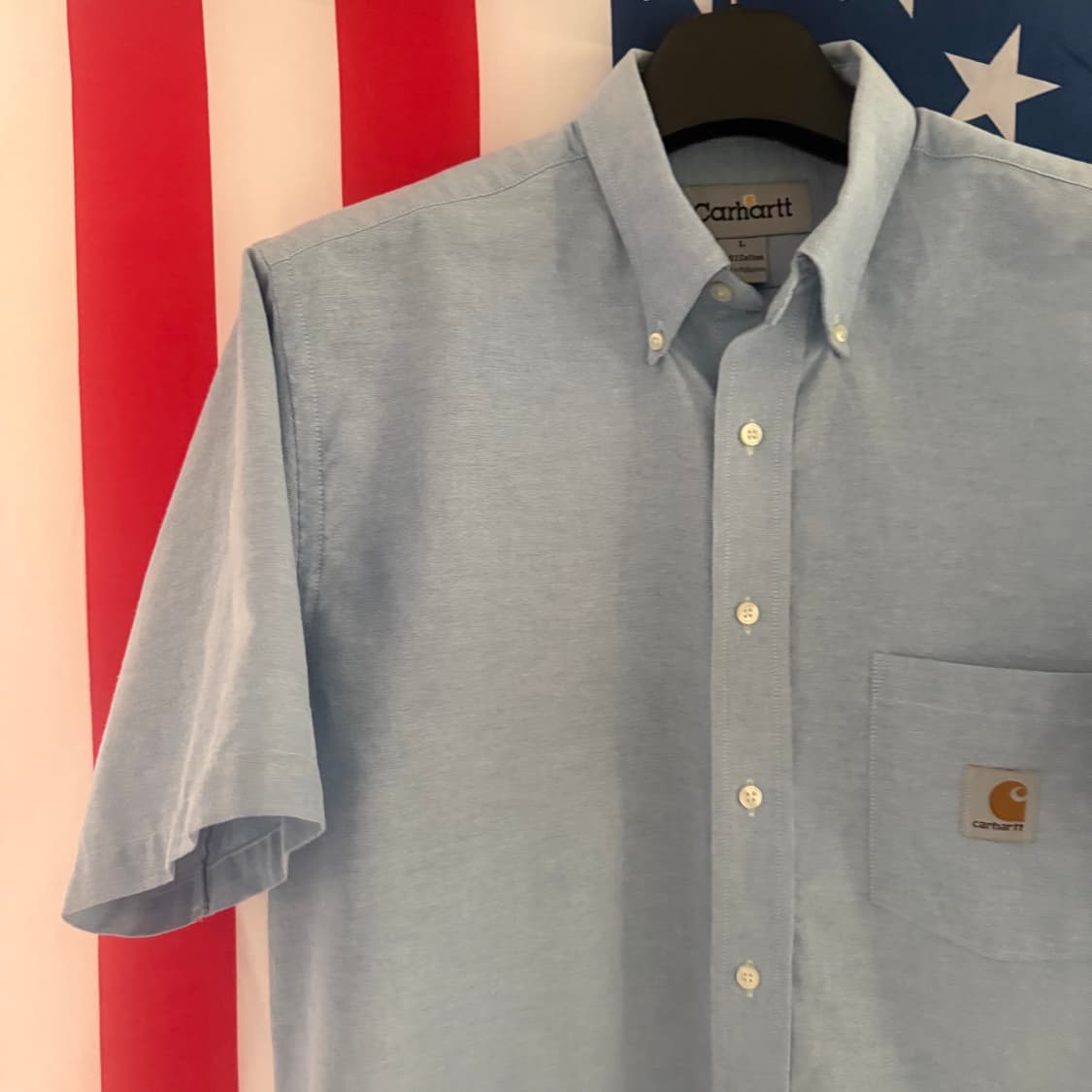 [L] 칼하트 carhartt 리메이크 반팔 셔츠 - 34 상품이미지3