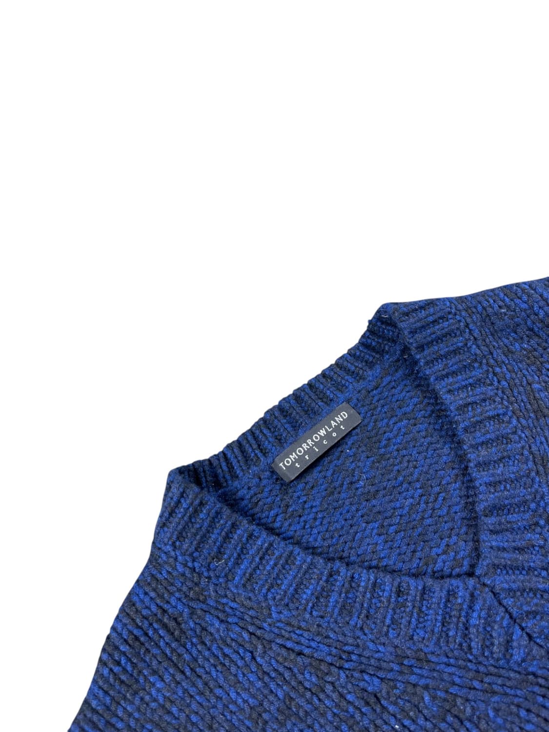 TOMORROWLAND 브이넥 블루 니트  상품이미지2