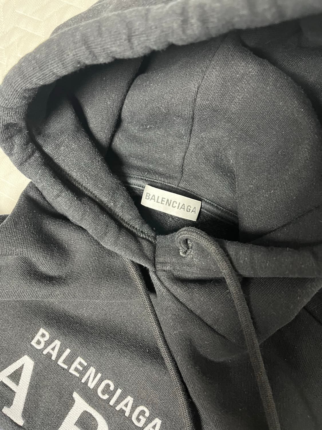 발렌시아가 파리 자수 후드티 상품이미지4