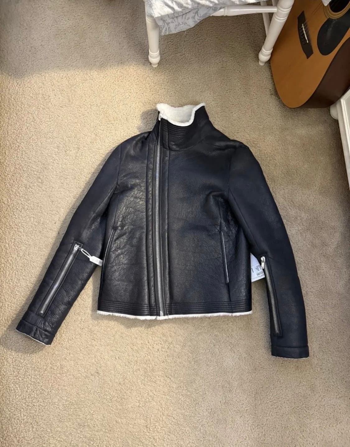 22FW 릭오웬스 무스탕 몰리노 자켓 새상품 50 사이즈 상품이미지7