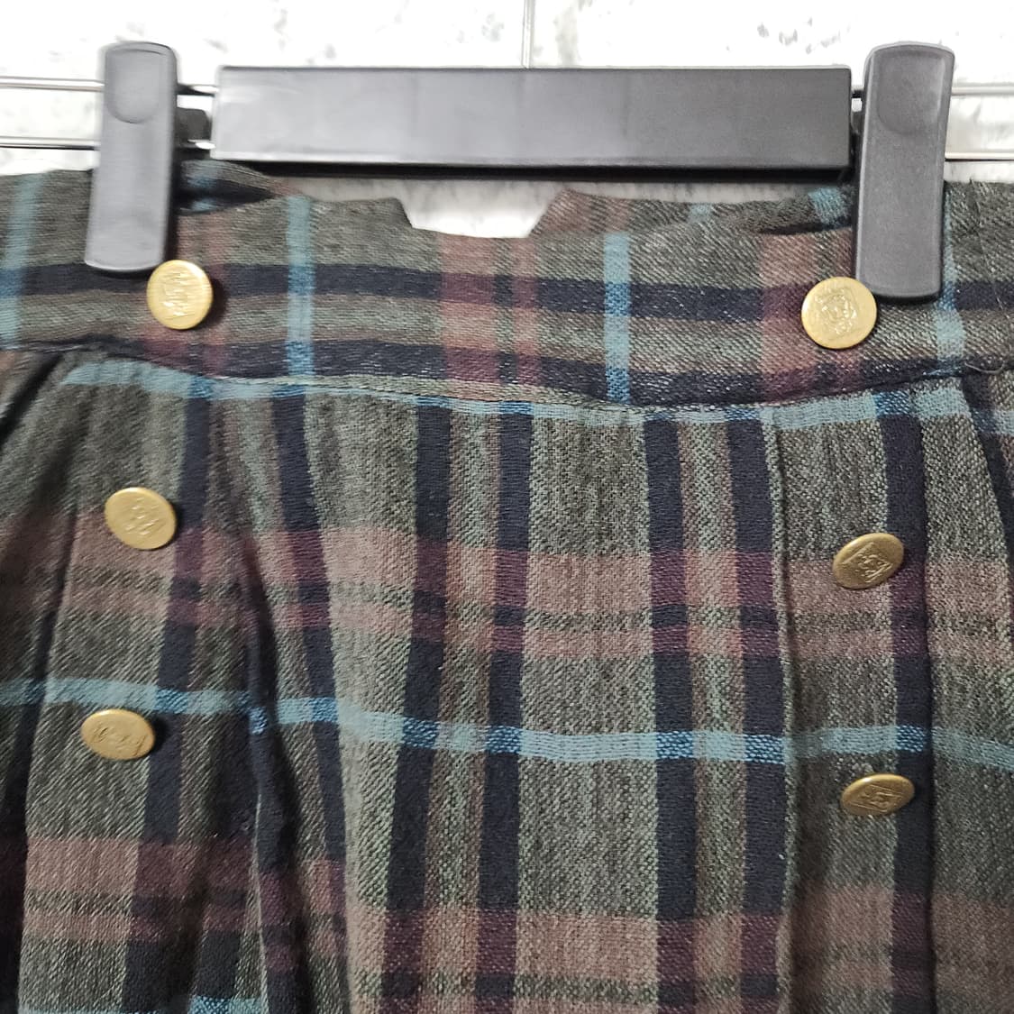 J151 [S] 썰스데이아일랜드 체크 치마 스커트 상품이미지2