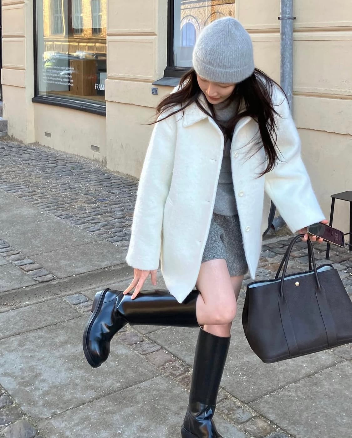 Lo61 알파카 코트 상품이미지7