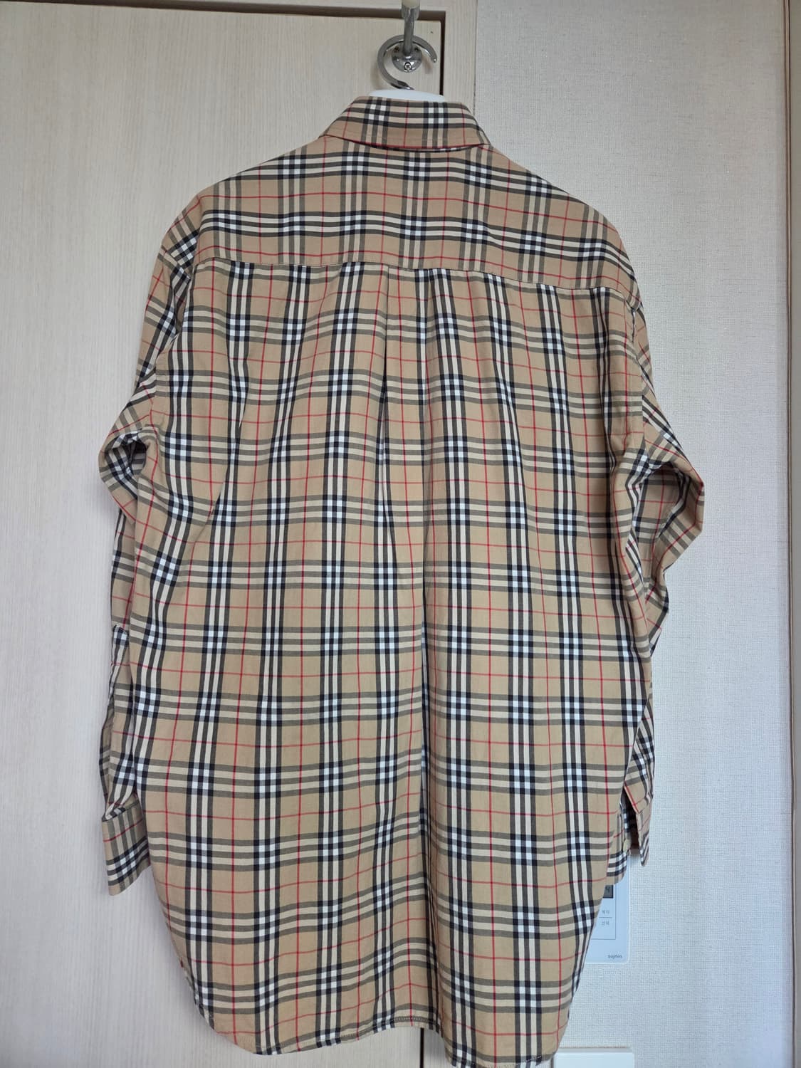 버버리 런던 클래식 노바체크 셔츠 (황금사이즈 S/95-100) 상품이미지2