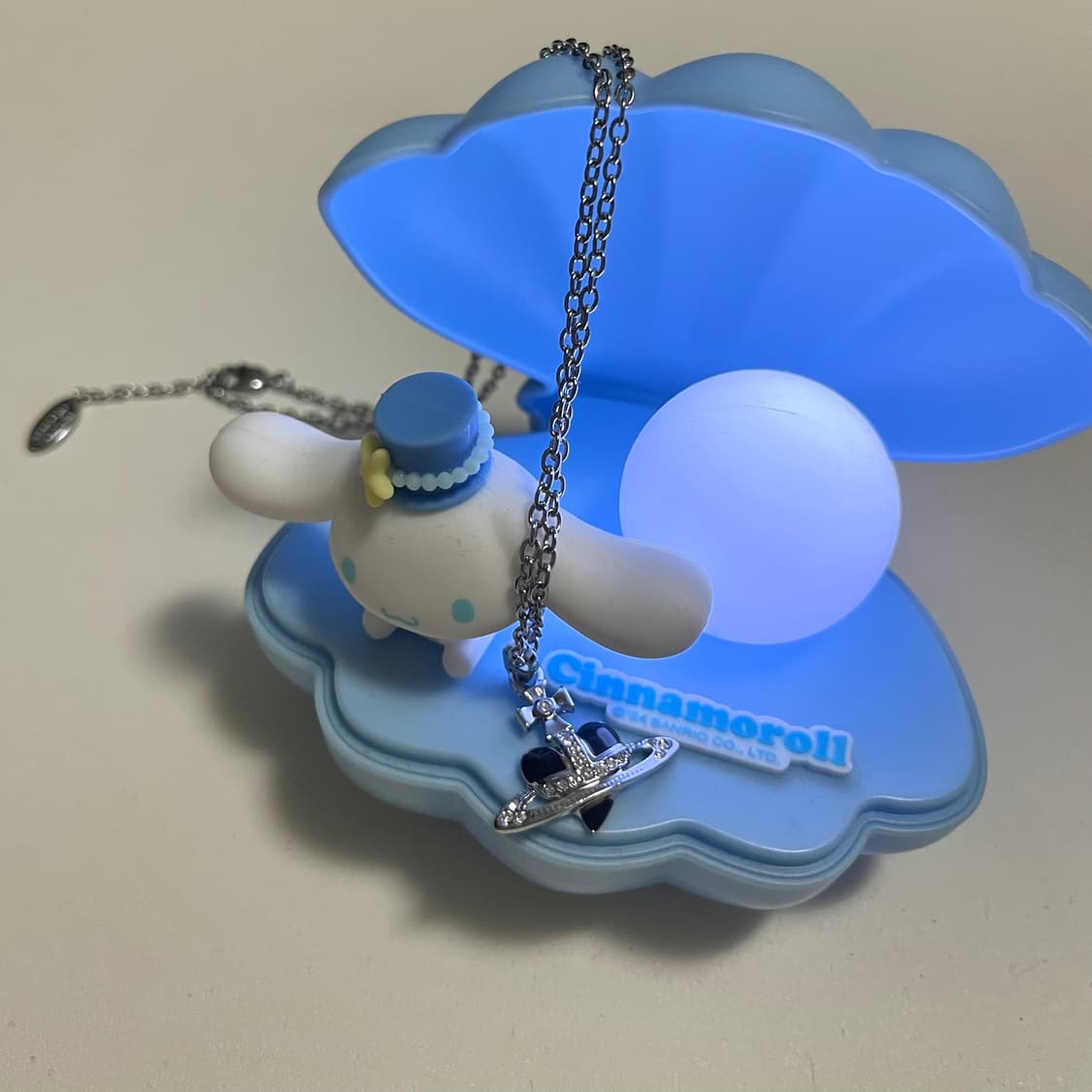 비비안웨스트우드 목걸이 디아망떼 블랙 상품이미지4