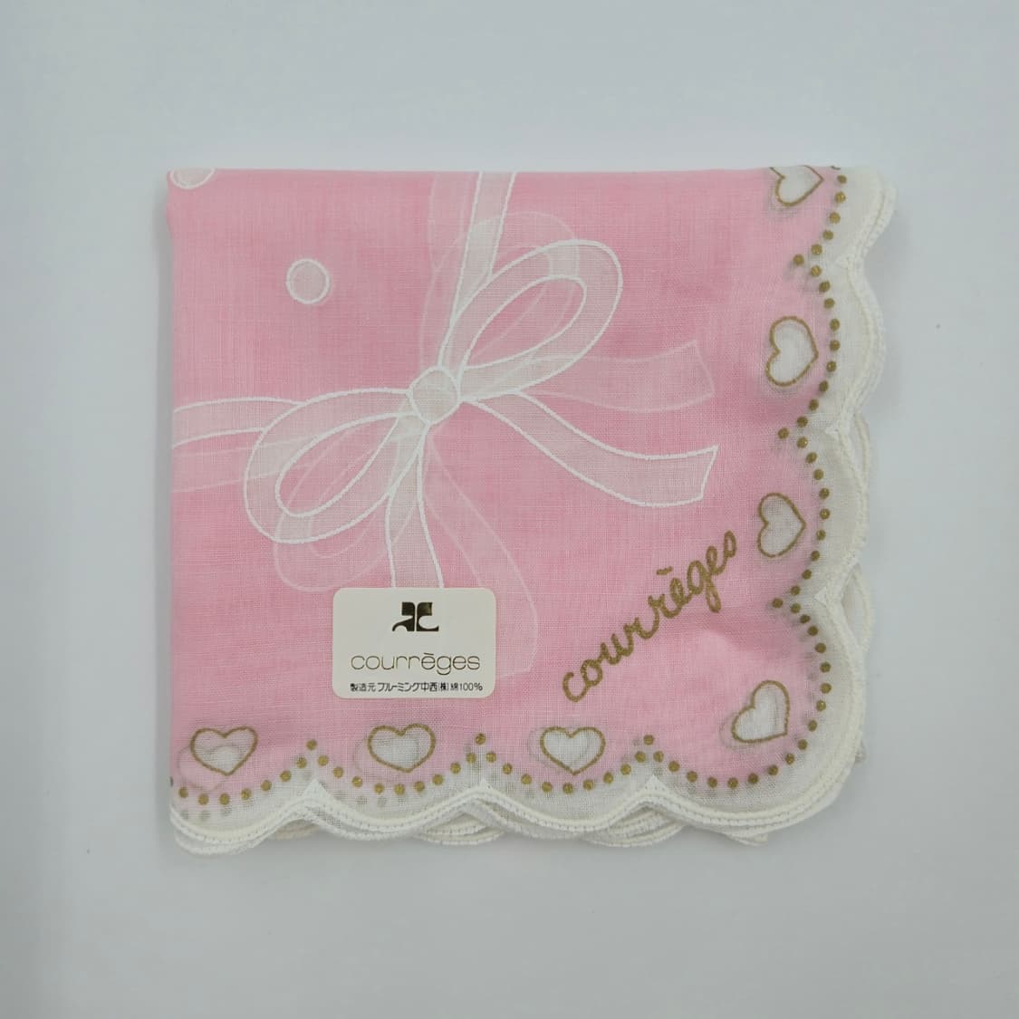 [새상품] courreges 꾸레쥬 손수건 스카프 - 11 상품이미지2