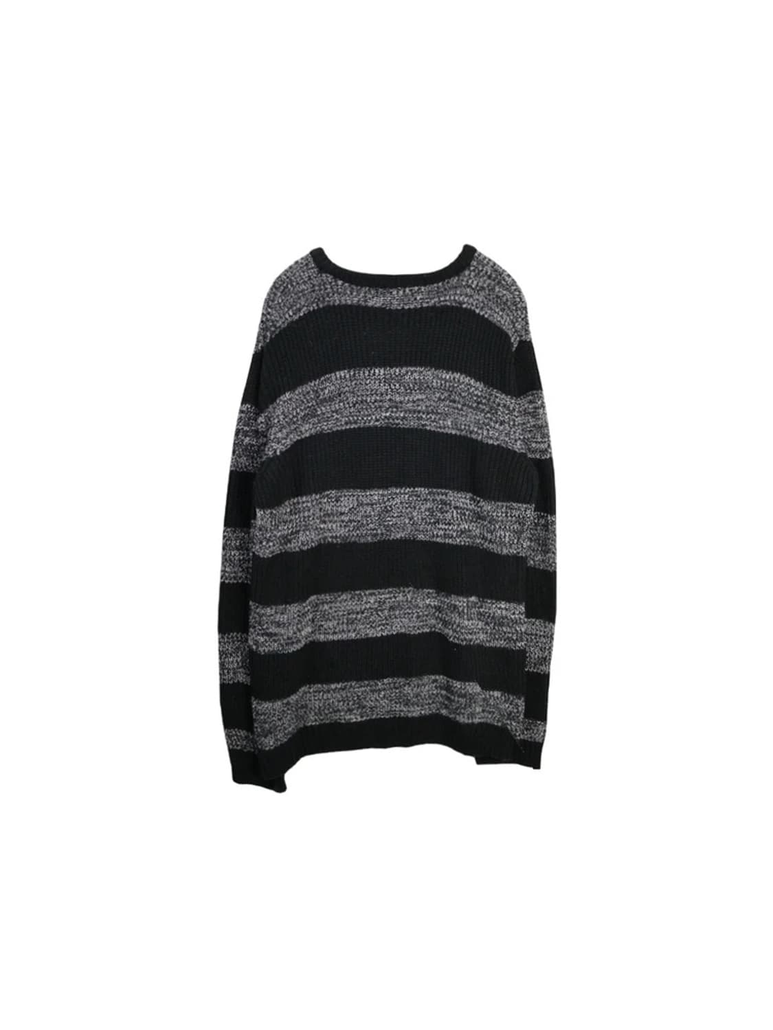 Alpha Magic Loose Stripe Knit Japan Made 상품이미지4