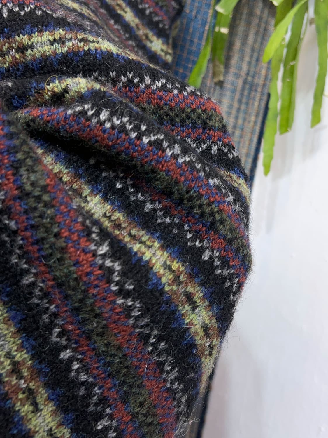 PAPAS  Fair Isle Wool cardigan  상품이미지8