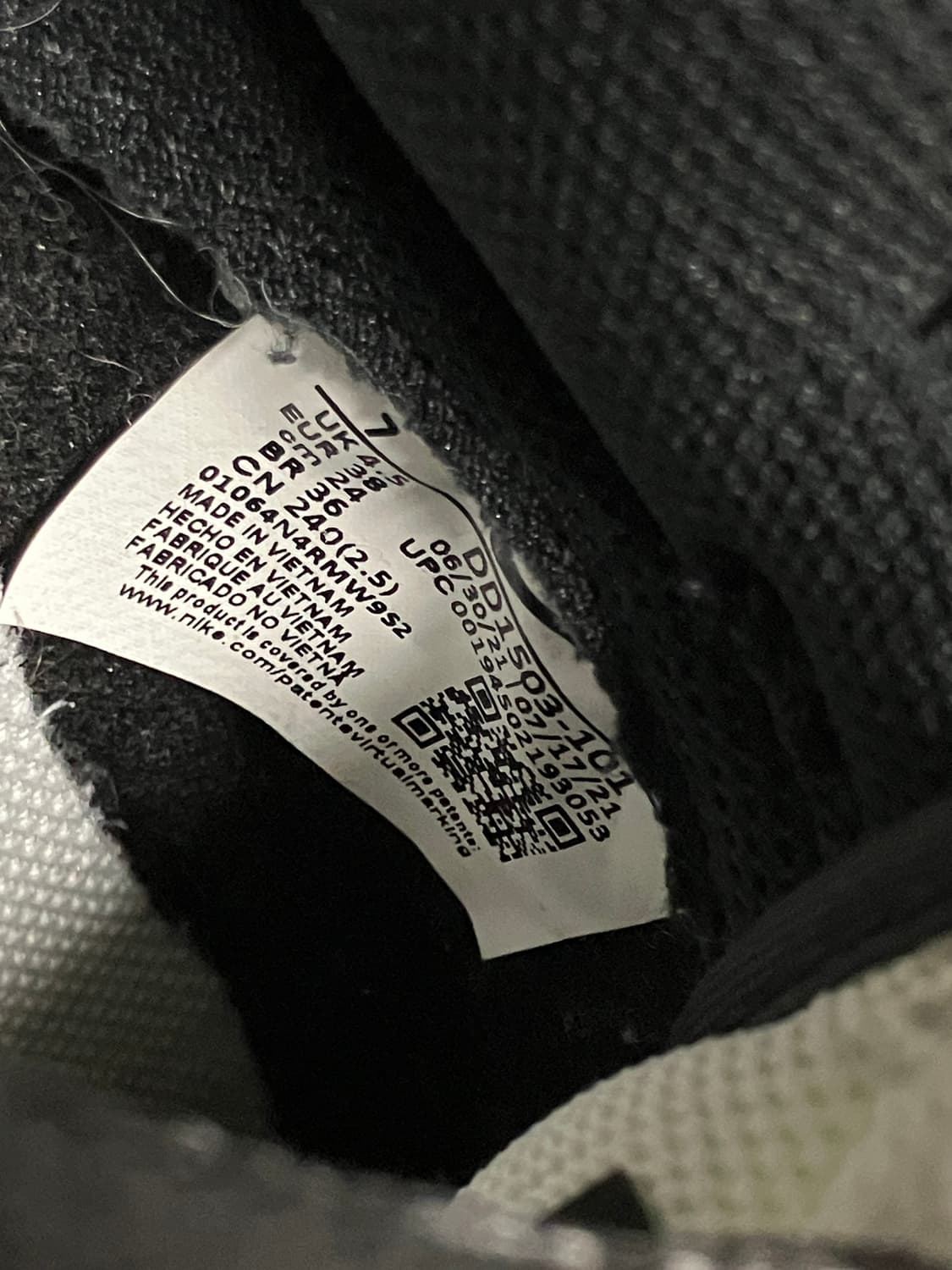 나이키 덩크 로우 범고래 240 상품이미지3