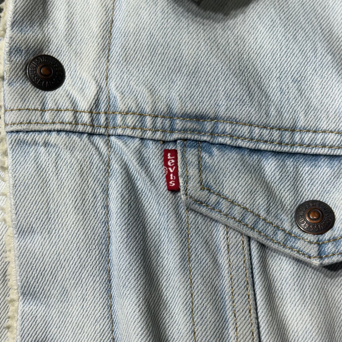 리바이스 쉐르파 데님 트럭커 (old-8506) 상품이미지4