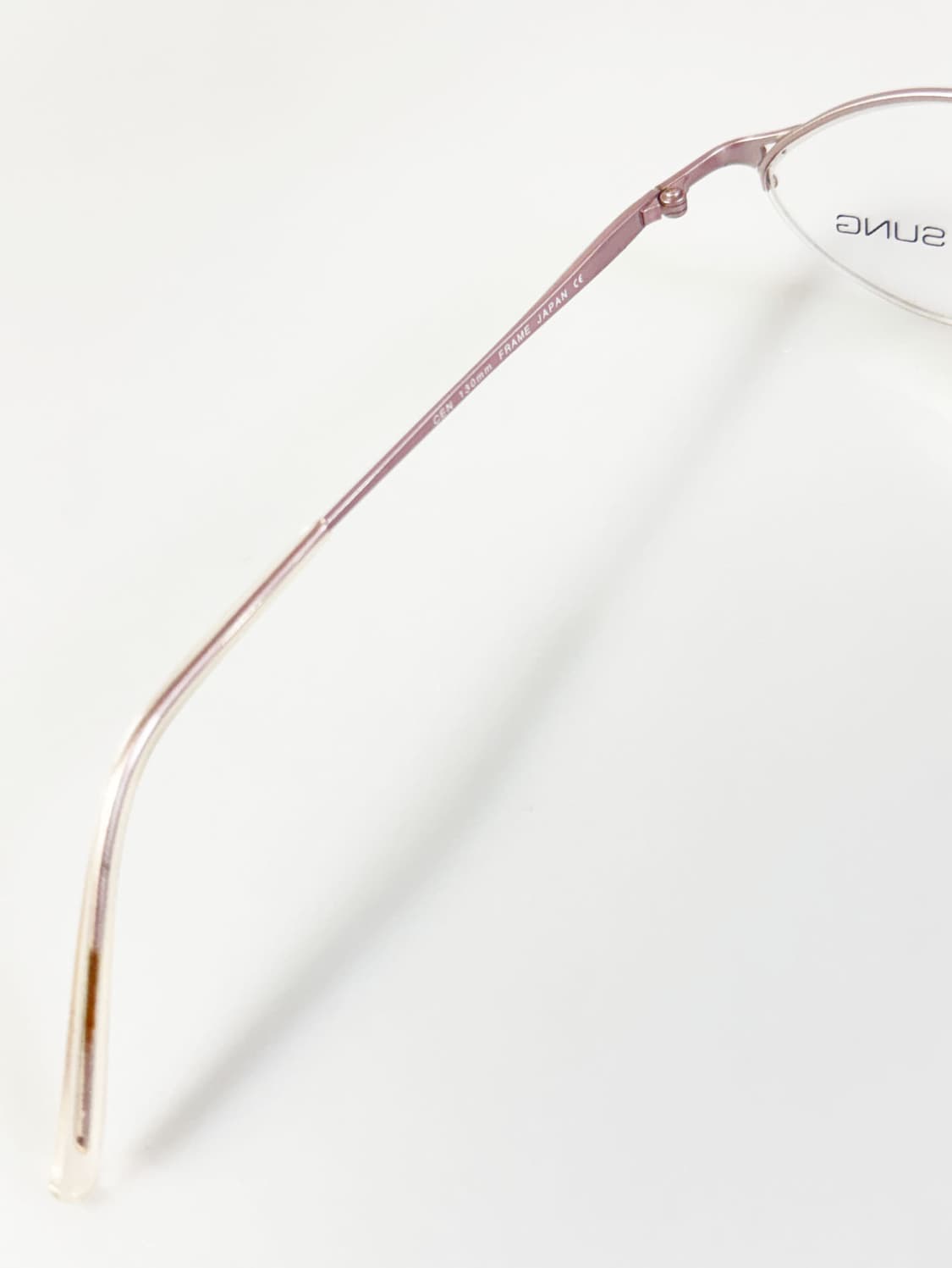 ALFRED SUNG 반무테 오벌 메탈 프레임 빈티지 안경 상품이미지7