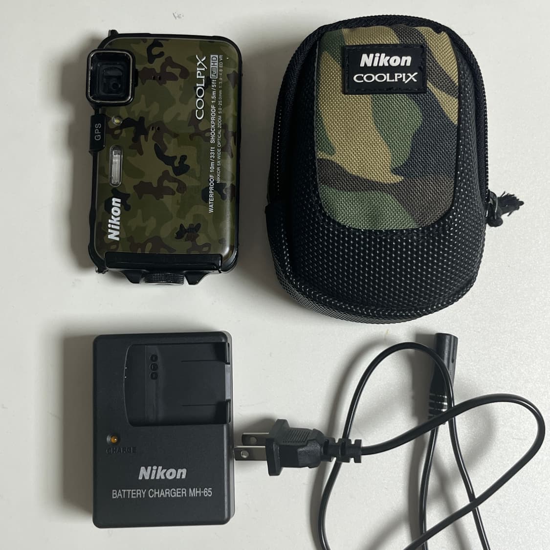 작례ㅇ 니콘 쿨픽스 aw100 카모 nikon coolpix aw100 상품이미지2