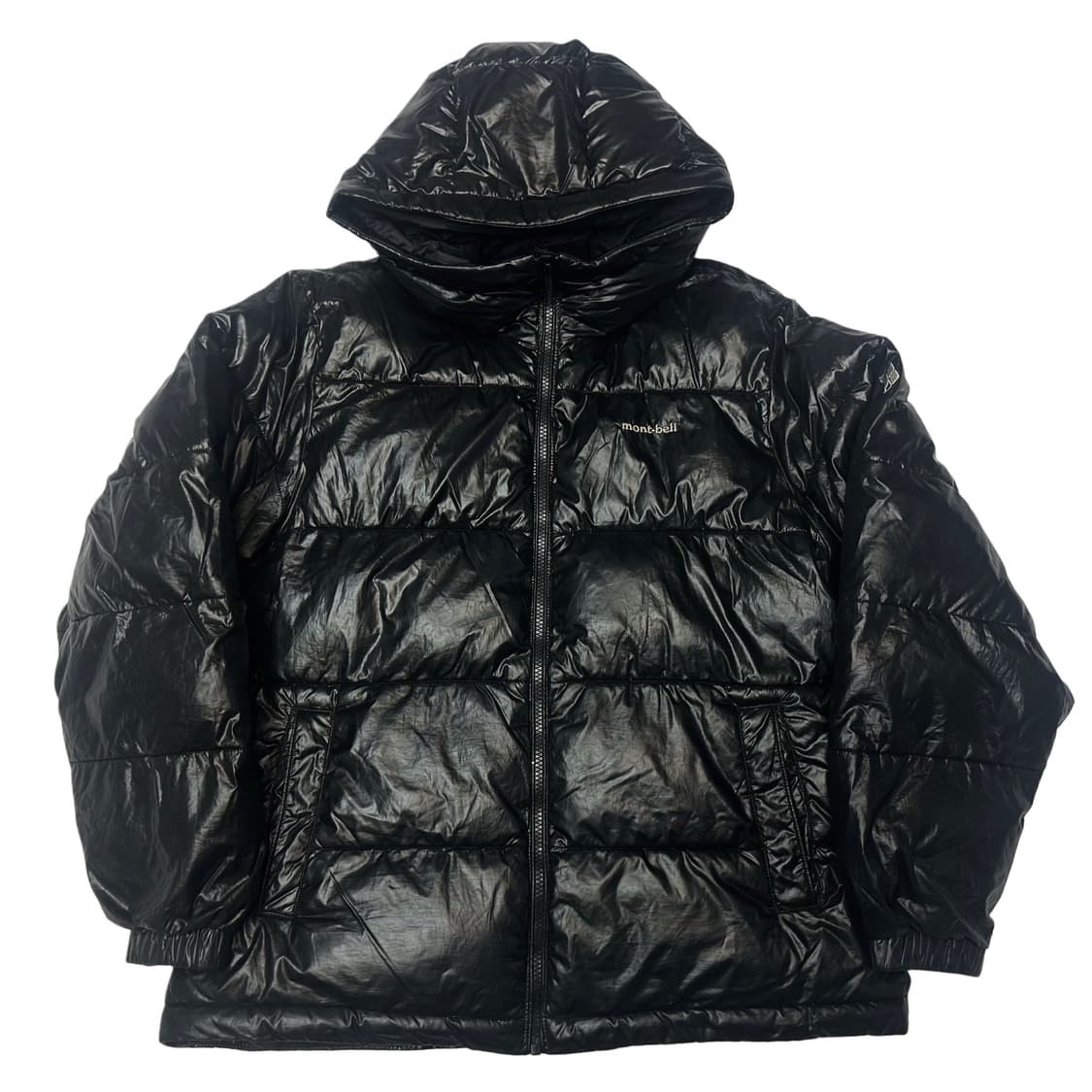 몽벨 블랙유광패딩 105 상품이미지1