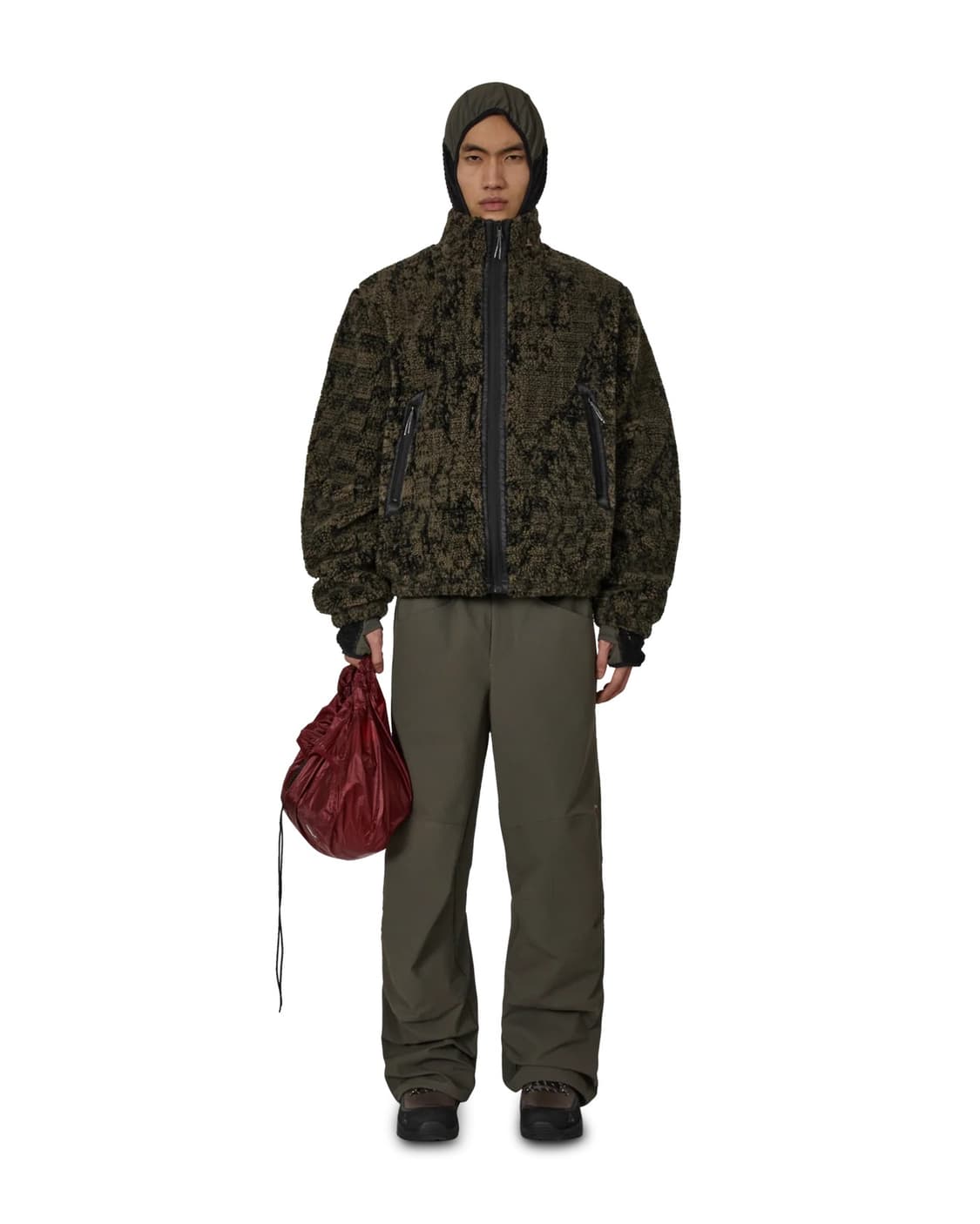 [M,L,XL]로아 하이킹 25fw Ewe Furry 후리스 자켓 상품이미지4