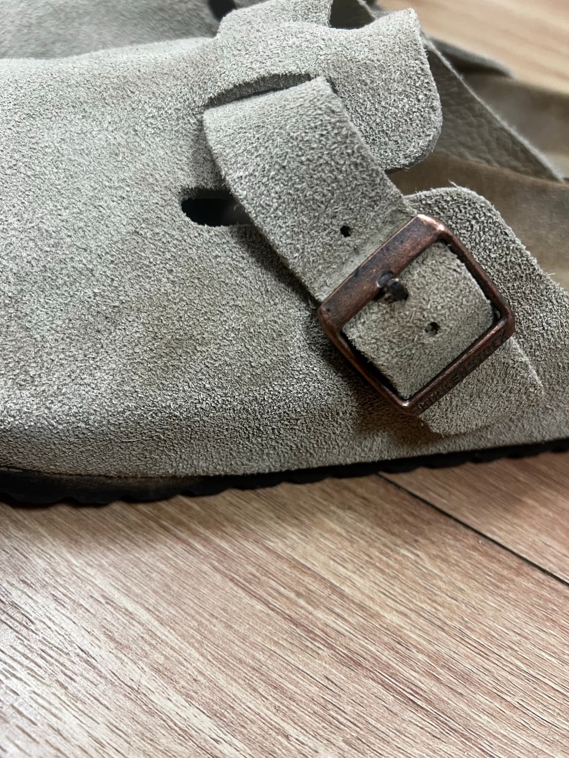 버켄스탁 보스턴 소프트 풋베드 토프 - 레귤러 타우페 (42) 판매 상품이미지8