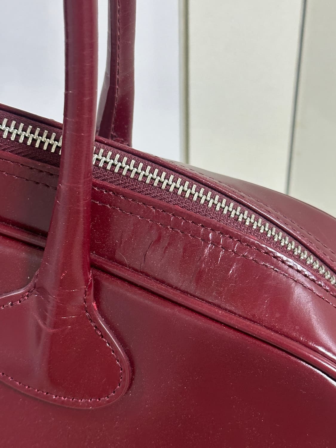 포츠포츠 볼링백 버건디 상품이미지6