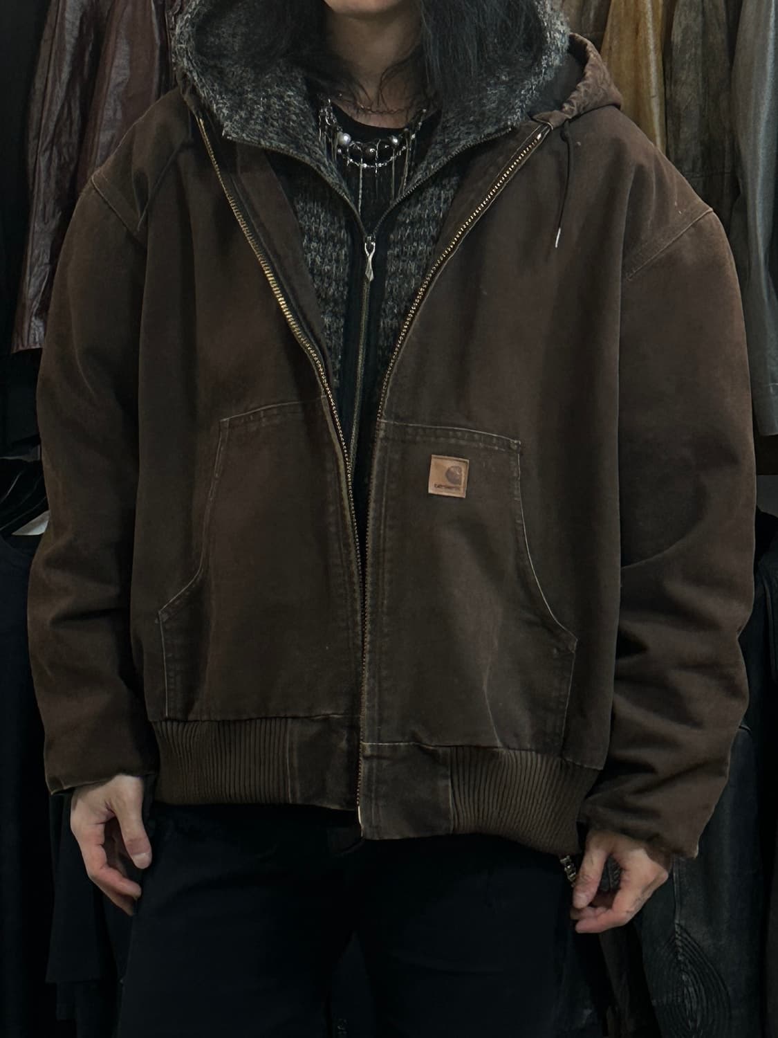 OG 칼하트 J130 액티브 자켓 칼하트 DKB 상품이미지2