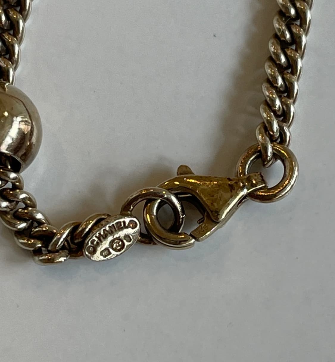 희귀) 샤넬 CC logo and Sailboat 실버925 팔찌 상품이미지3