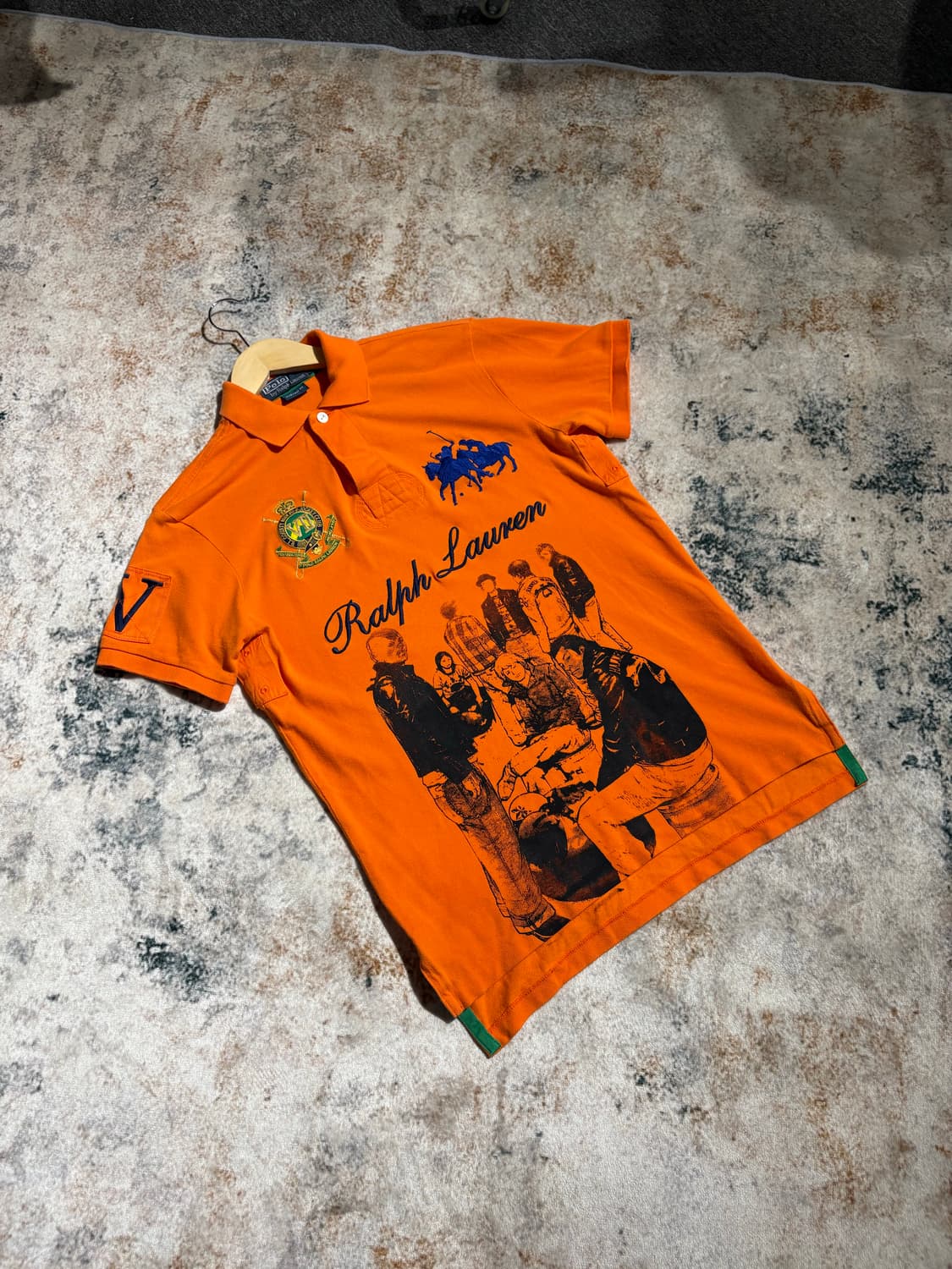 폴로 더블빅포니 치프키프 커스텀 카라반팔티셔츠 상품이미지1