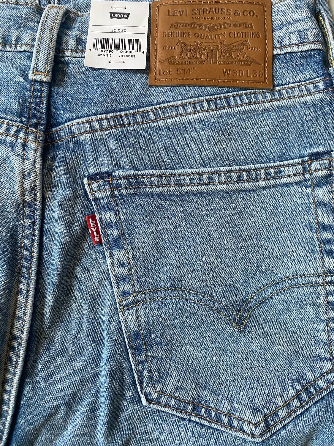 리바이스 514 프리미엄 30/30(새상품) 상품이미지2