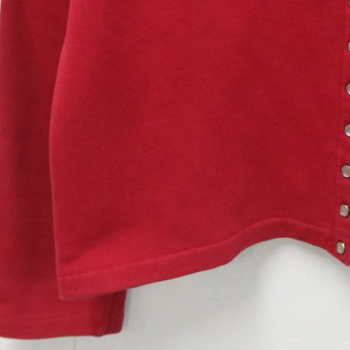 아네스베 레드 크롭 가디건 60381 상품이미지4