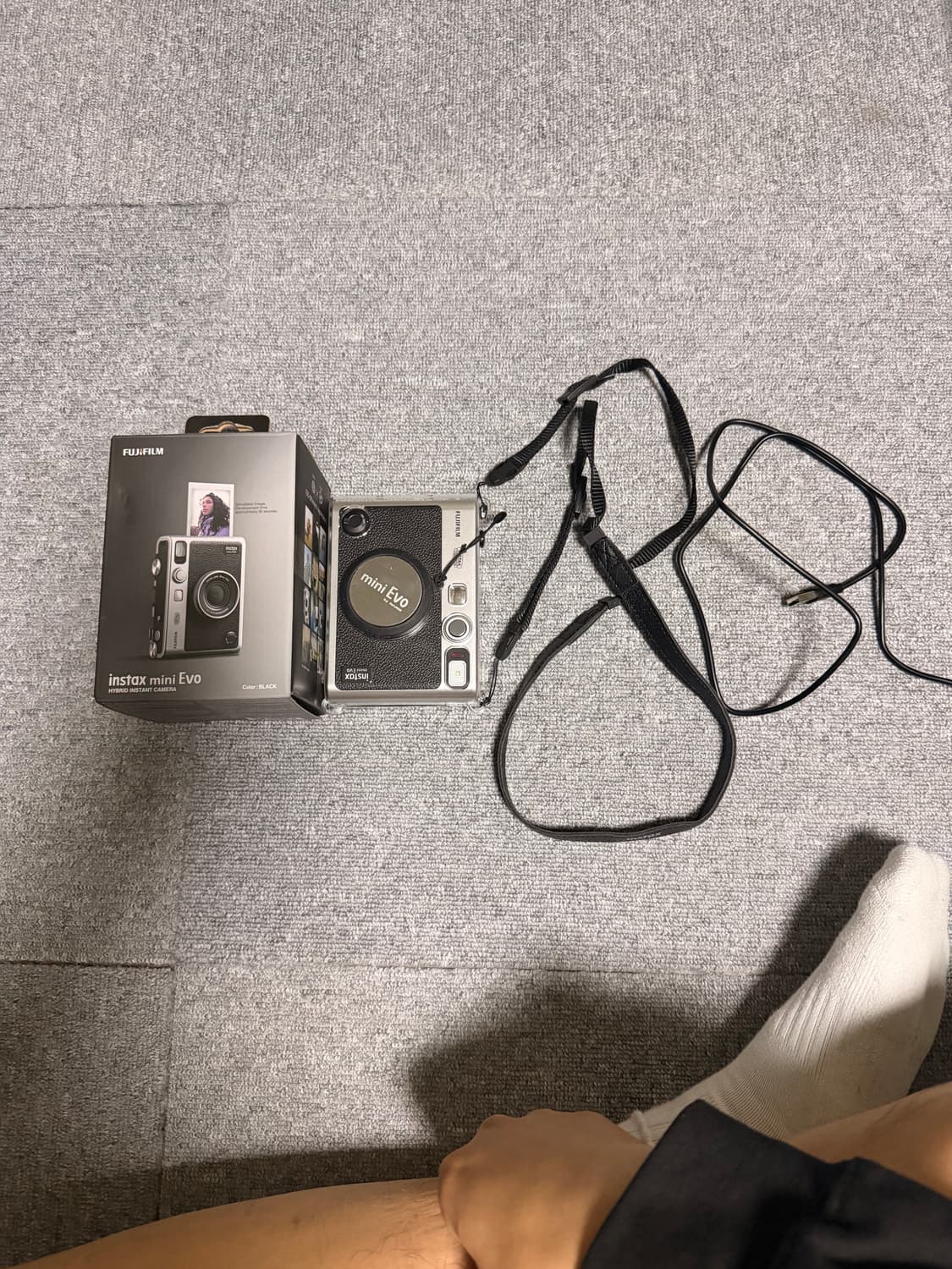 인스탁스 미니 에보 블랙 즉석 카메라 상품이미지1