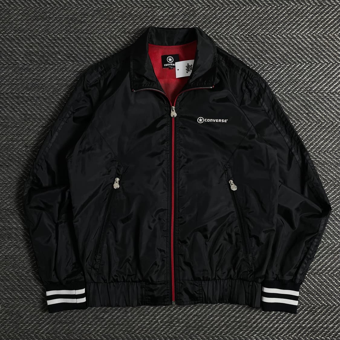 00s 컨버스 올드스쿨 디테일 우븐 트랙자켓o 3265 상품이미지1