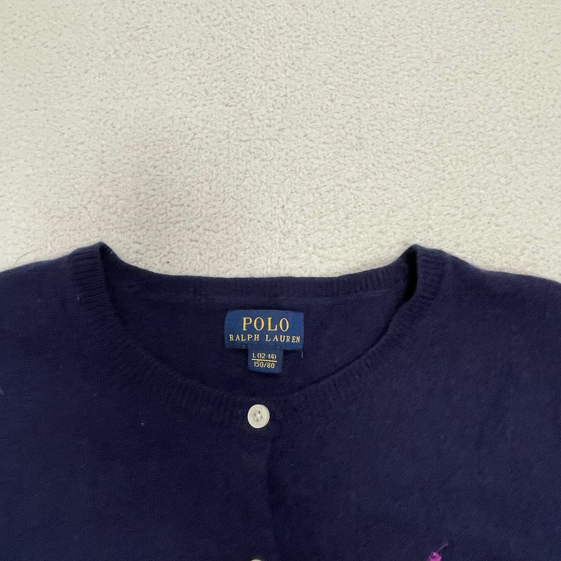 Polo Ralph Lauren navy cardigan 상품이미지6