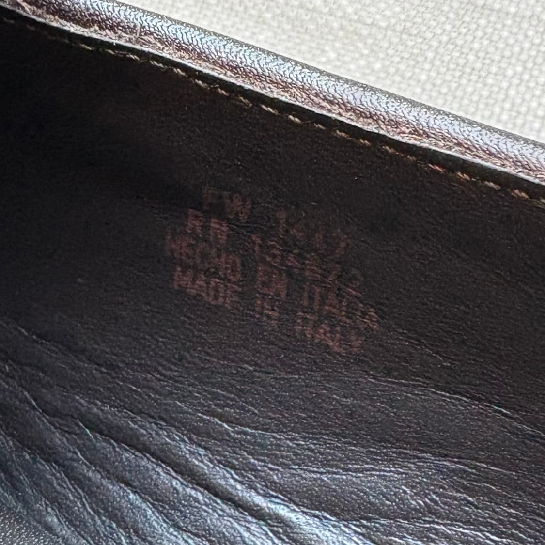 (EU41) Italy SUITSUPPLY 다크 브라운 태슬 로퍼 상품이미지10
