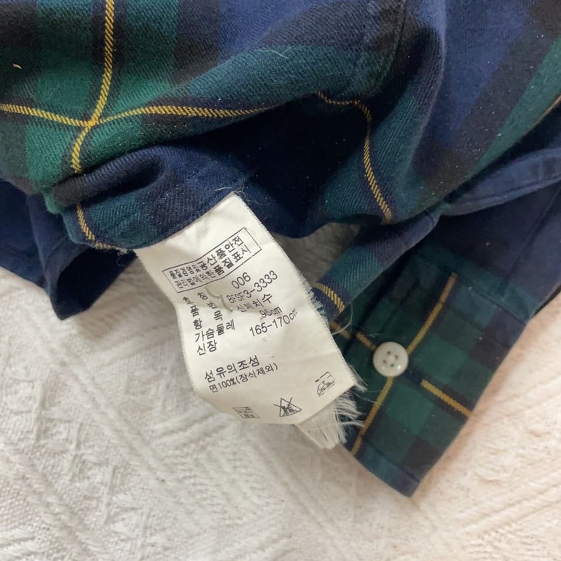 [90] 폴로랄프로렌 여자 체크 셔츠 상품이미지4