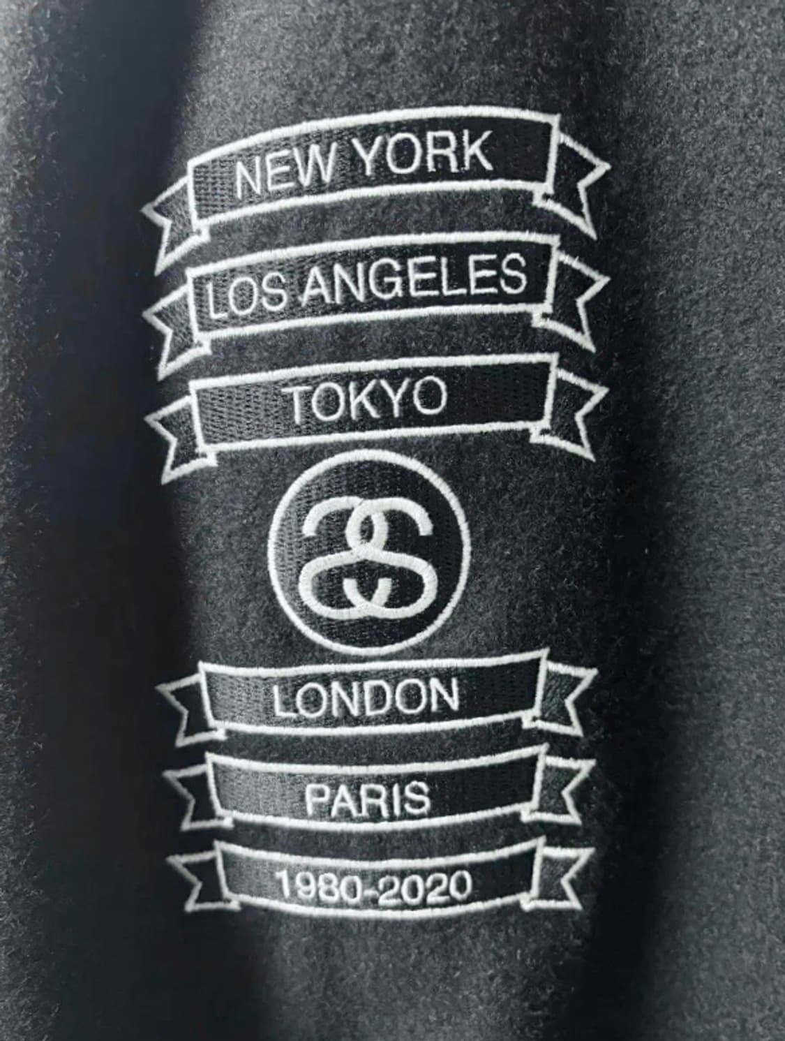 스투시 꼼데 바시티 자켓 상품이미지3