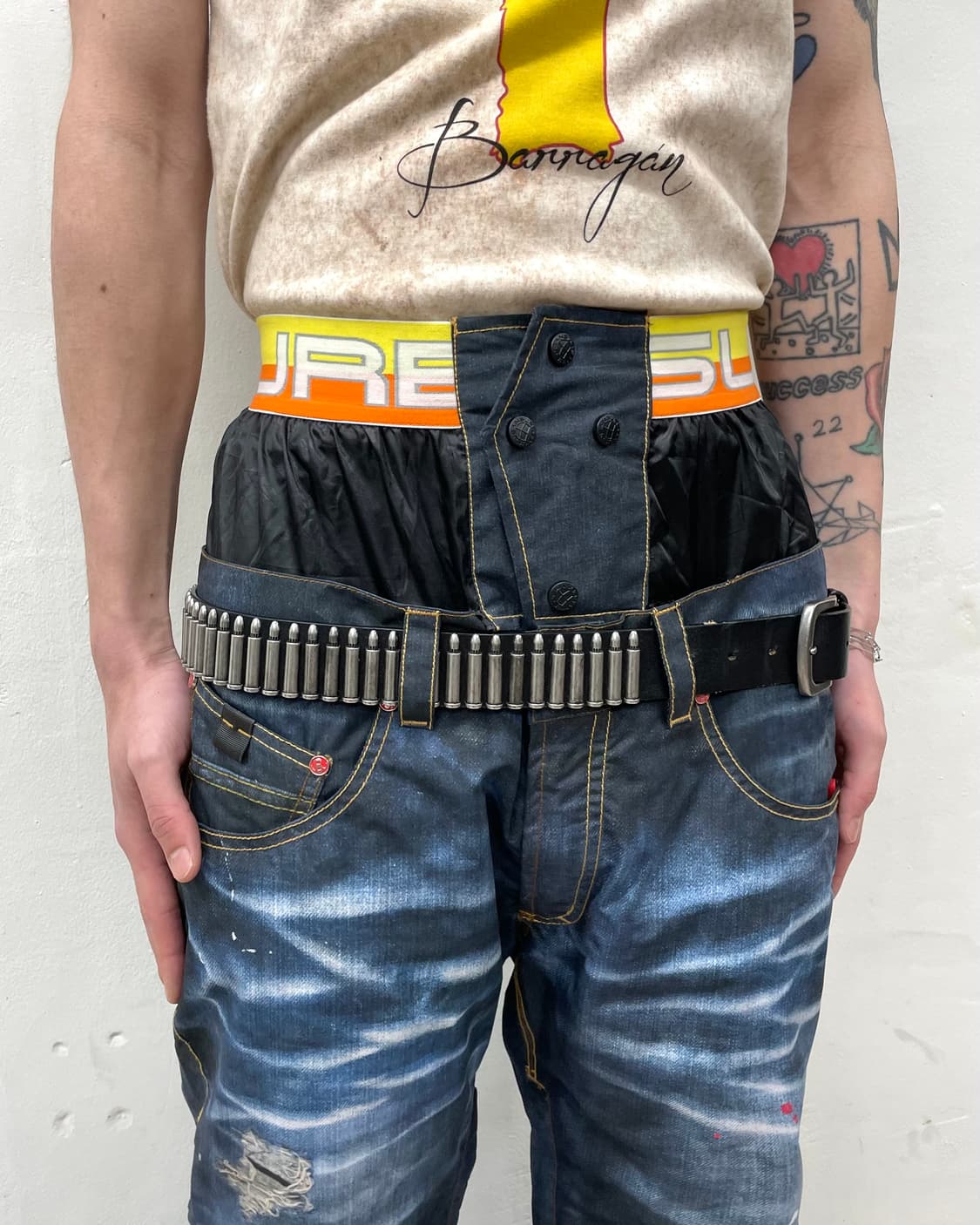 Trong Fröuil denim board pants  상품이미지8