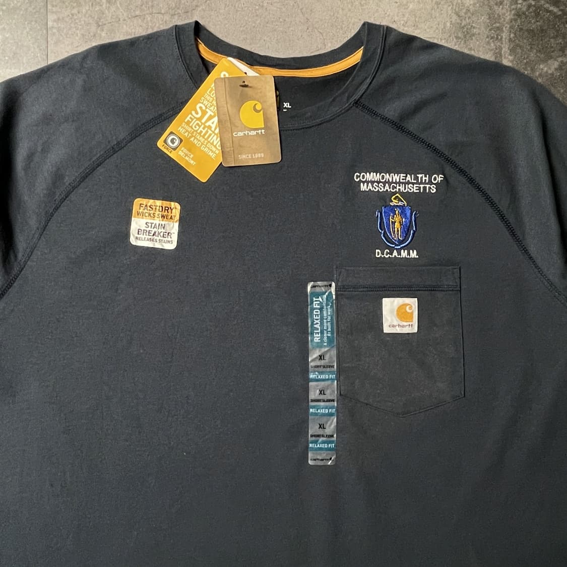 CARHARTT 데드스탁 칼하트 포켓 워 반팔티셔츠 A01110 상품이미지3