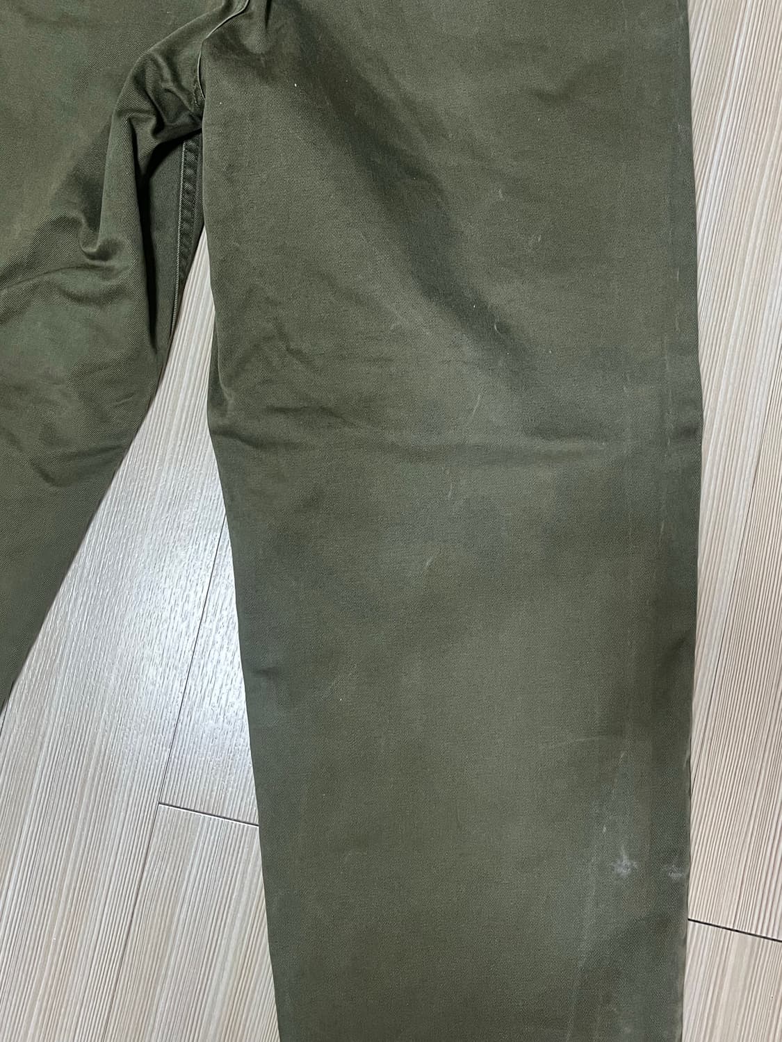 [건지 울른스] [건지 울른즈] 피셔맨 1952 브리티쉬 팬츠 올리브 상품이미지10