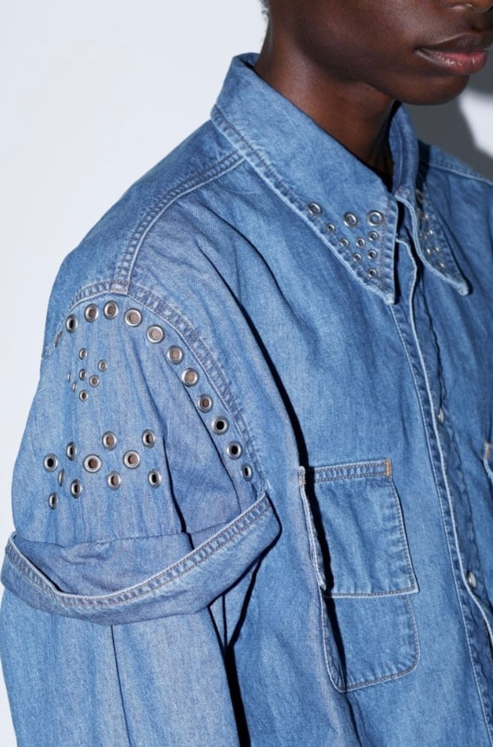 [L] TOGA PULLA 토가풀라 데님 셔츠 상품이미지4