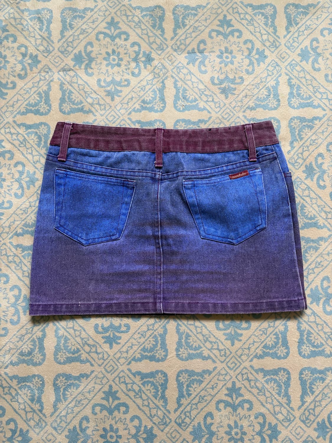 gradient denim mini skirt  상품이미지8
