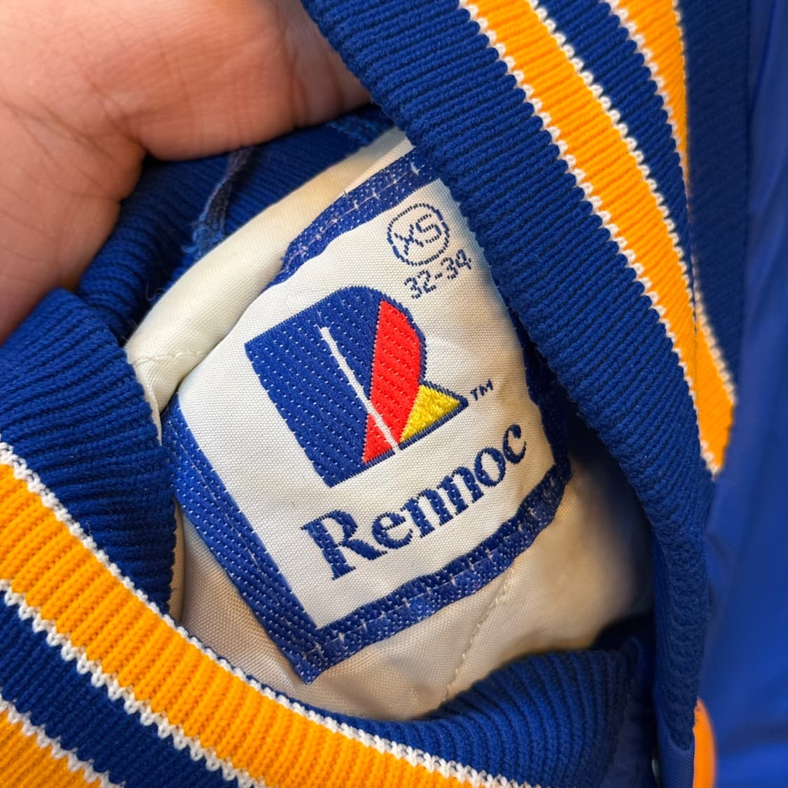 80 90S RENNOC 미국빈티지 라이트 바시티 자켓 상품이미지6