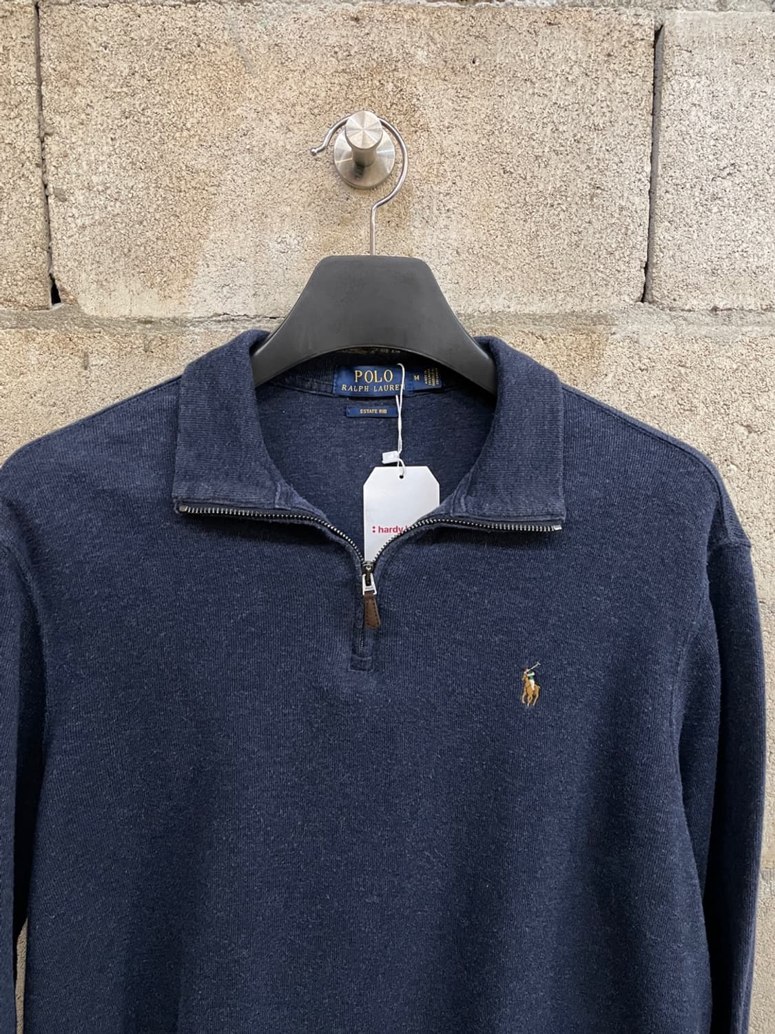 폴로 랄프로렌 네이비 반집업 니트 상품이미지2