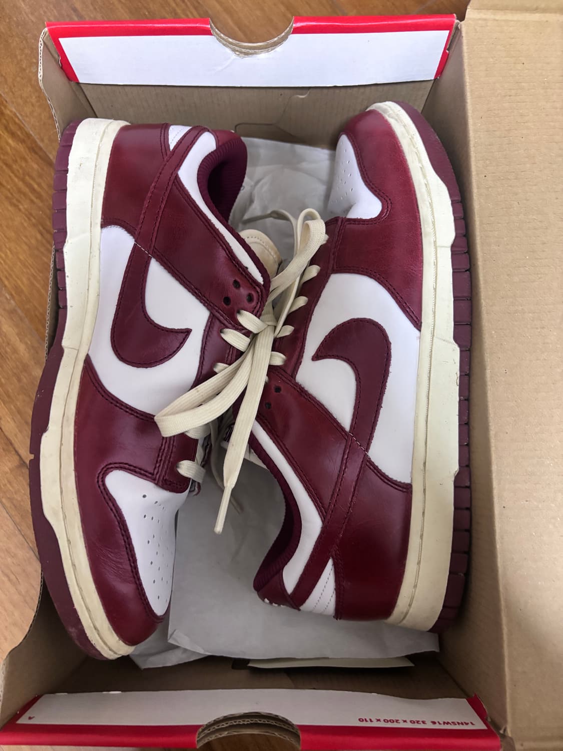 나이키 덩크 로우 레트로 팀레드 270 상품이미지3