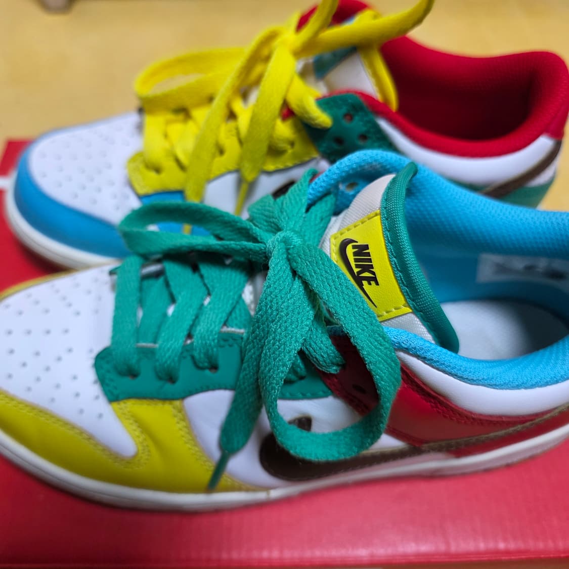 (GS)나이키 덩크로우 SE 프리.99 화이트 230 CZ2496-100 상품이미지5