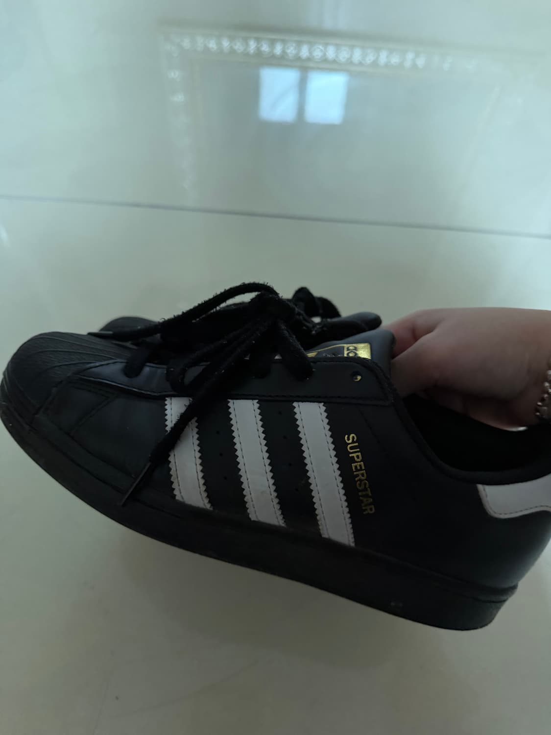 아디다스 슈퍼스타 코어블랙 화이트  상품이미지2