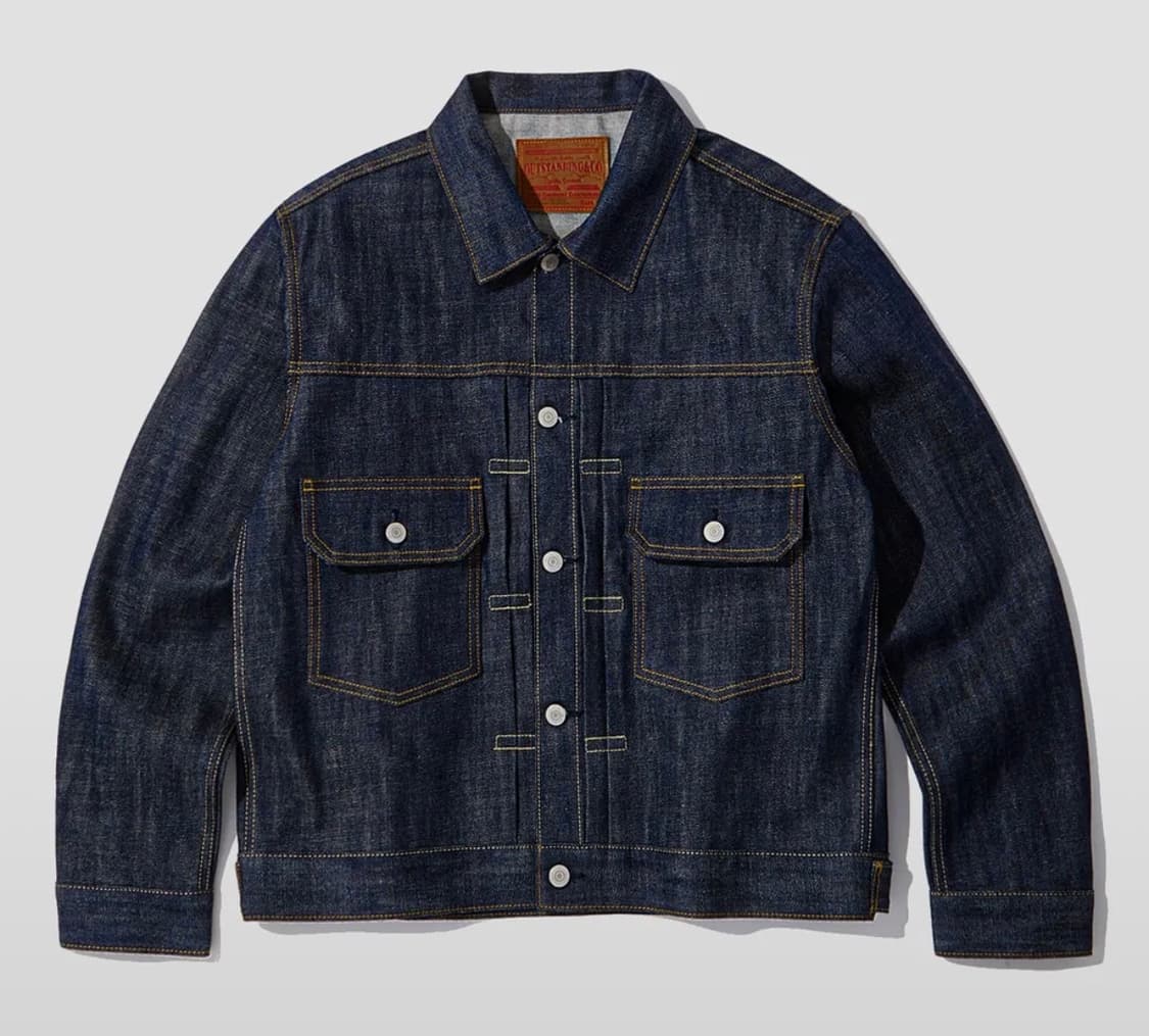 아웃스탠딩 셀비지 데님 2ND 자켓 상품이미지3