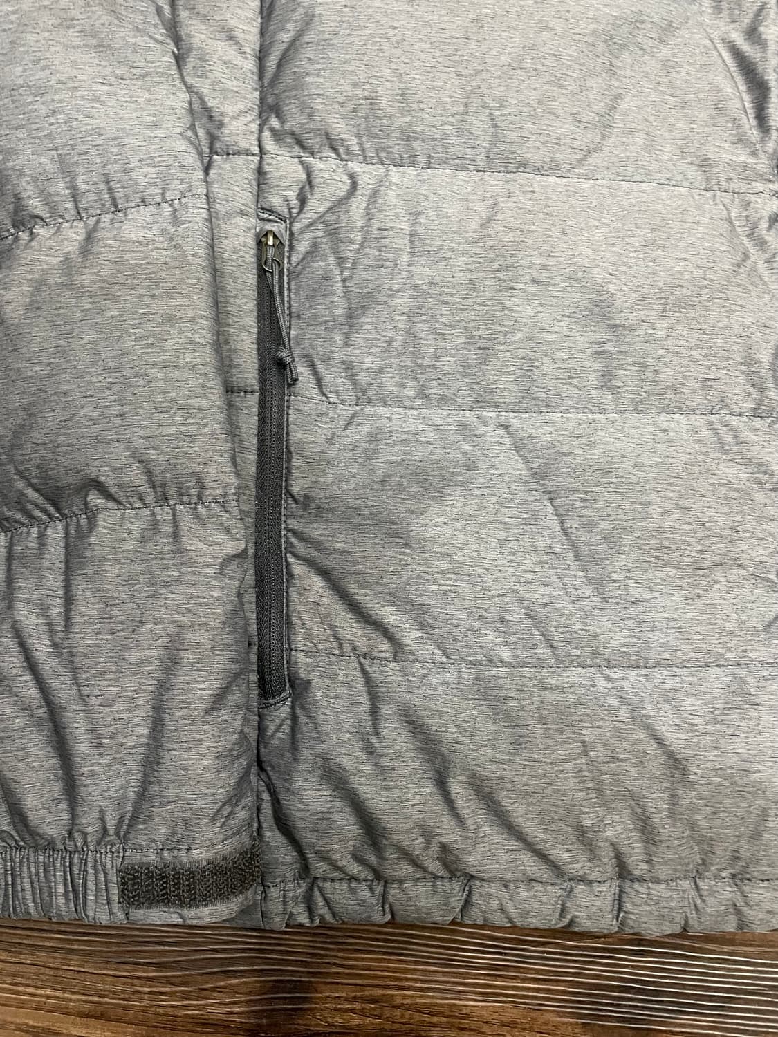 노스페이스 700 눕시 구스다운 푸퍼 패딩 그레이 상품이미지5