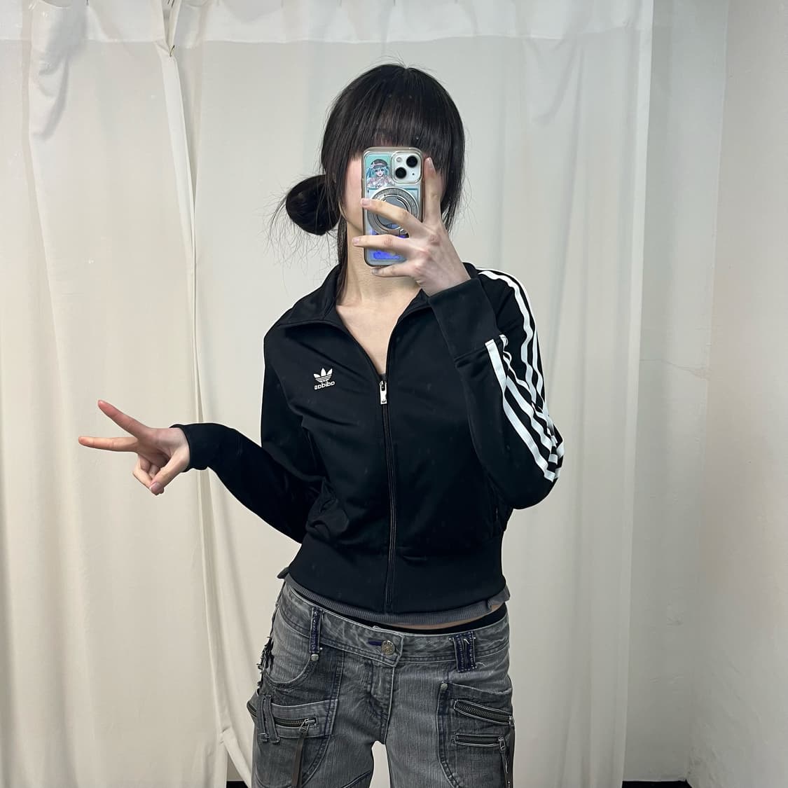 Adidas black Firebird jersey 상품이미지2